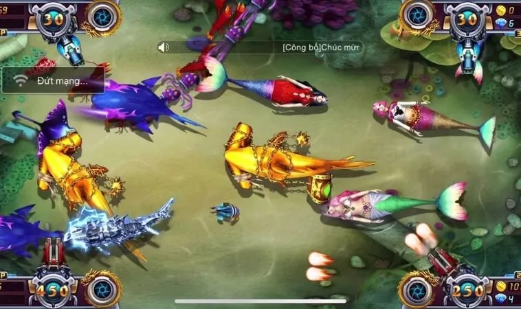Đồ họa game Bắn Cá Đại Dương tại ABC8 thiết kế đẹp, sống động